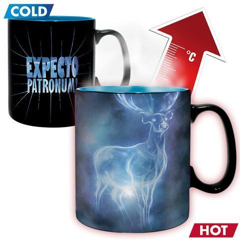 Чашка-хамелеон HARRY POTTER Patronus, 460 мл ABYMUG422 фото