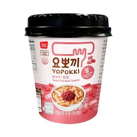 Токпоки Yopokki Topokki Sweet Red Bean Cup 120g НФ-00000551 фото