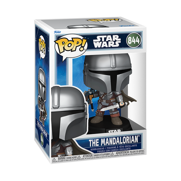 Фігурка Funko POP! серії "Мандалорець і Ґроґу" - Мандалорець зі зброєю 90824 фото