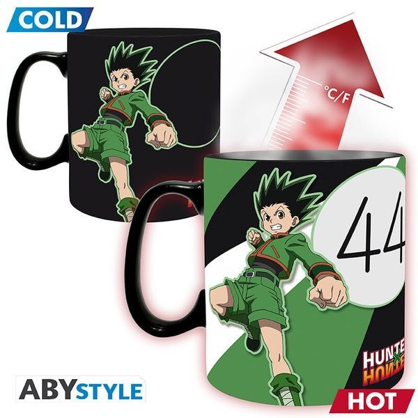 Чашка хамелеон HUNTER X HUNTER Mug Heat Change Gon & Hisoka 460 мл ABYMUGA556 фото