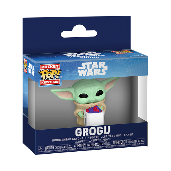 Фігурка на кліпсі Funko POP! серії "Мандалорець і Ґроґу" - Ґроґу з попкорном 90454 фото