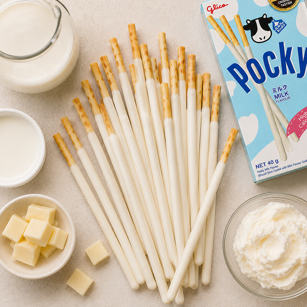 Японські палички Glico Pocky Milk Молочні 40г SF50104 фото