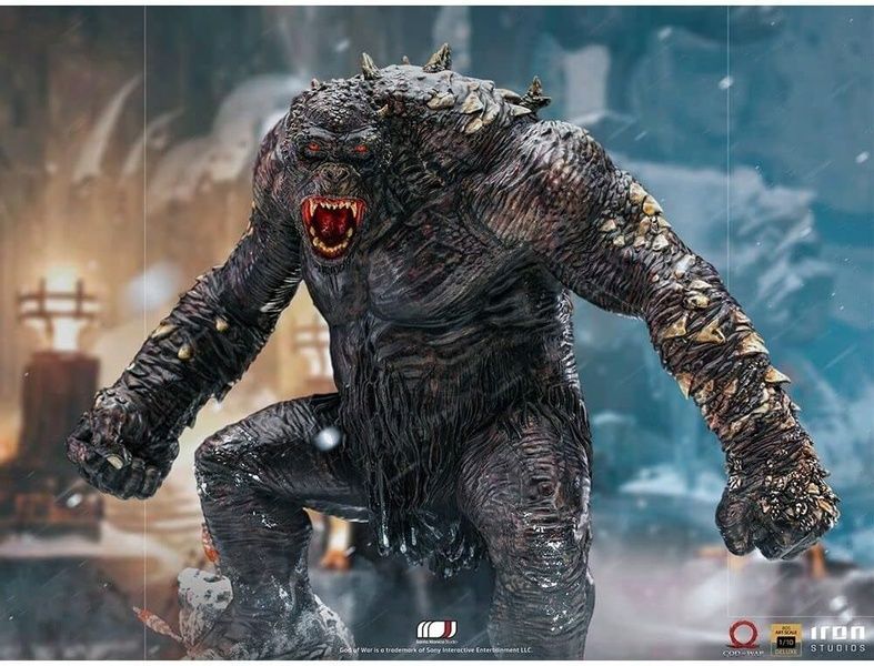 Статуетка GOD OF WAR Orge Statue Art Scale 1/10 Deluxe Iron Studios 32 см SOGAME49121-10 фото