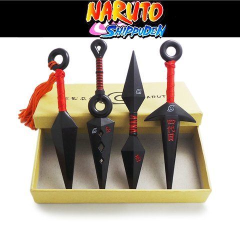 Набор оружия Naruto Наруто из 4 мини-кунаев A014066 фото