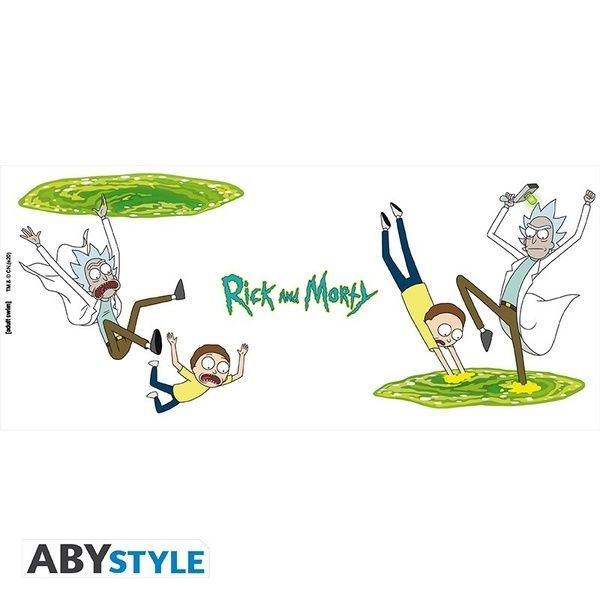 Чашка RICK AND MORTY Portal 2 (Рик та Морти) ABYMUG834 фото