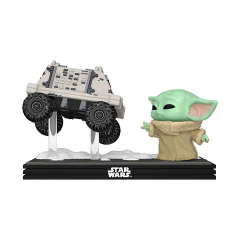 Фигурка Funko POP! Moment серии Мандалорец і Грогу - Грогу и Ремонтный дроид MSE-6 90813 фото