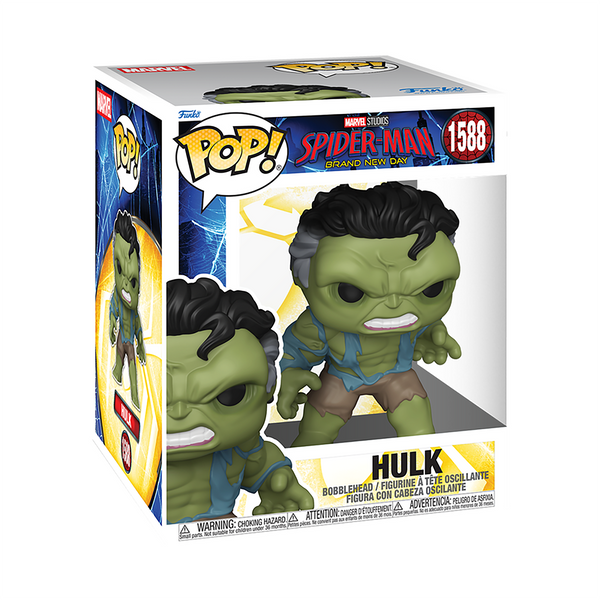 Фігурка Funko POP! серії Людина-павук: Абсолютно новий день - Халк (15 см) 83965 фото