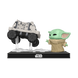 Фигурка Funko POP! Moment серии Мандалорец і Грогу - Грогу и Ремонтный дроид MSE-6 90813 фото 1
