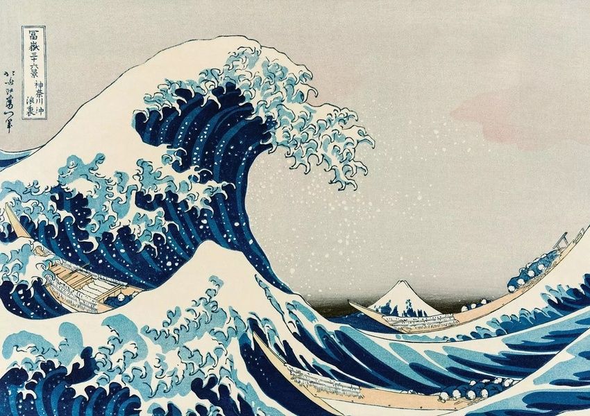 Пазл Большая волна в Канагаве, Кацусики Хокусая, 1000 элементов Art Puzzle The Great Wave ( Kanagawa) 5243 фото Пазл Большая волна в Канагаве, Кацусики Хокусая, 1000 элементов Art Puzzle The Great Wave ( Kanagawa) 5243 фото