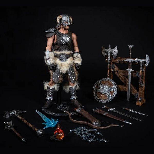 Екшен Фігурка THE ELDER SCROLLS SKYRIM Deluxe Dragonborn Articulated Scale 1/6 32 см Наклад 1500 екземплярів PA002SKY фото