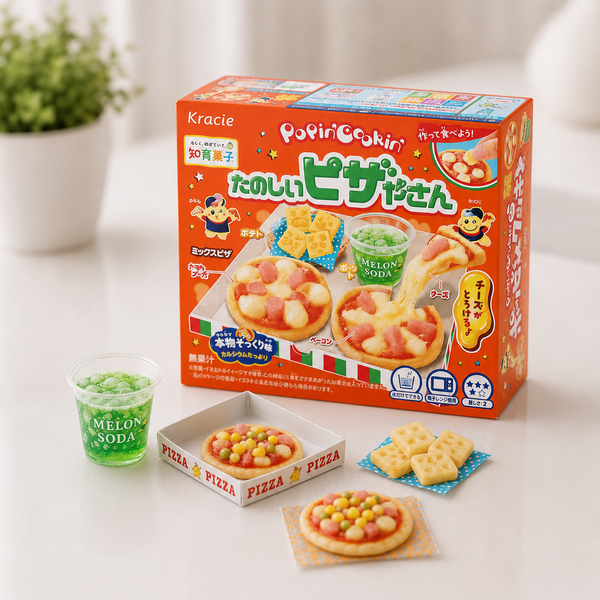Сладости-игра "Сделай сам" Kracie Popin' Cookin' Pizza Party 29g SF1048 фото