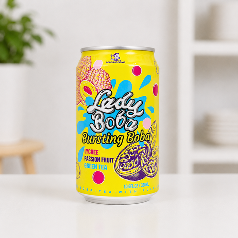 Напій б/а Lychee Passion Fruit Buble tea drink 320 ml F160 фото