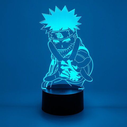 Настільний світильник-нічник Наруто Naruto 7 кольорів + USB A252471C фото