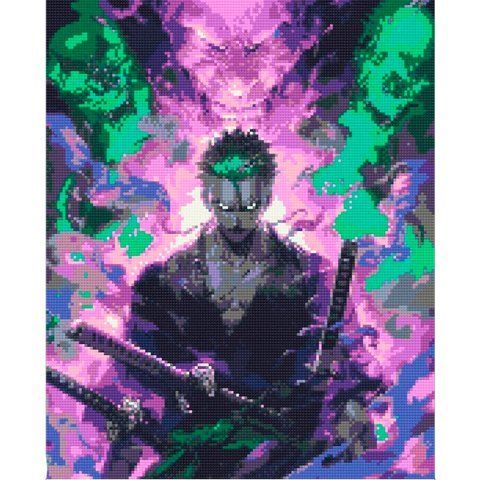 Алмазна мозаїка One Piece Ророноа Зоро 40*50 см OD30320 фото