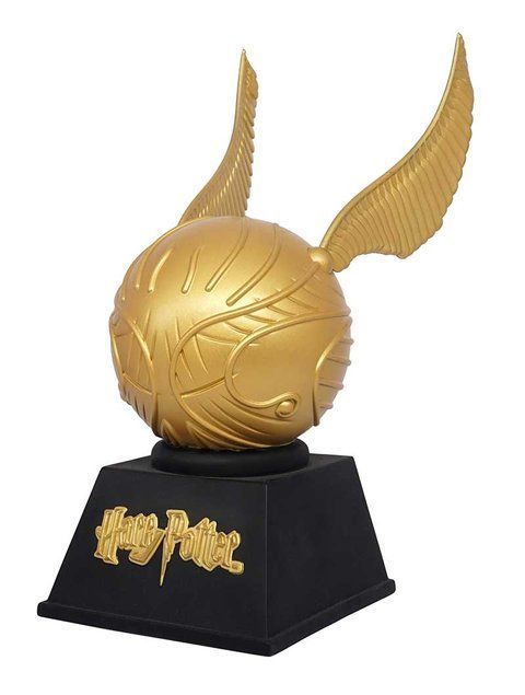 Колекційна скарбничка Monogram Deluxe "Золотий Снітч" (Harry Potter) 17 см 48428 фото