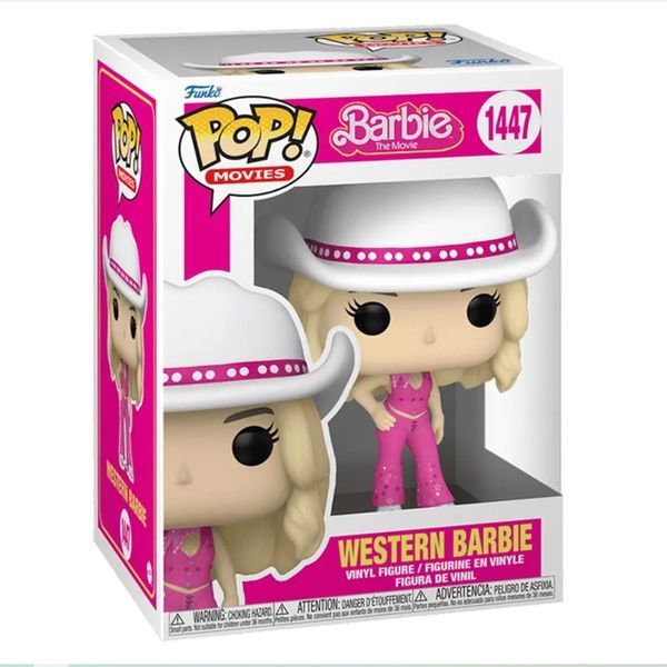 Фигурка FUNKO POP! серии "Барби" &ndash; БАРБИ В КОСТЮМЕ КОВБОЯ 72637 фото