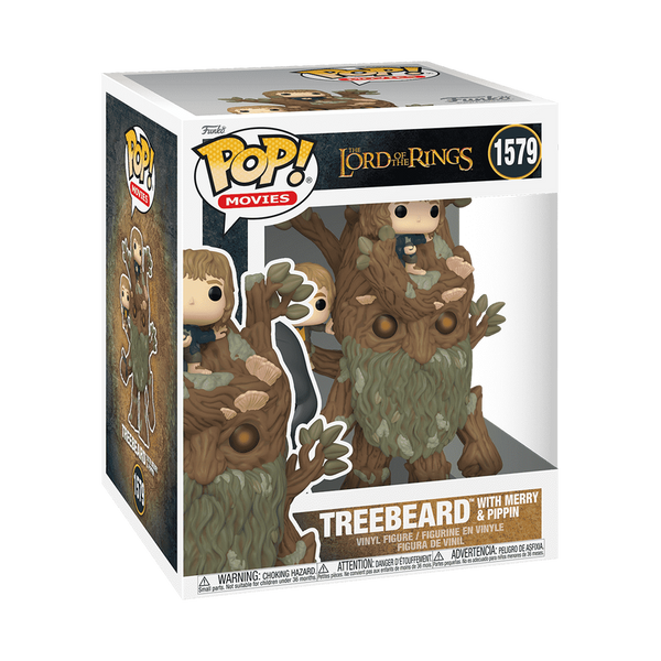 Фигурка FUNKO POP! Lord of the Rings Super Treebeard with Merry & Pippin 80834F фото