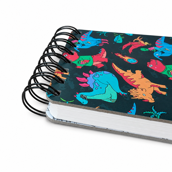 Скетчбук Jotter Динозаври, на пружині, А6, 100стр. jotter115A6100dino фото