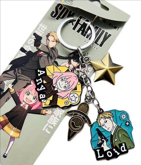 Брелок SPY FAMILY anime key chain A257616I фото