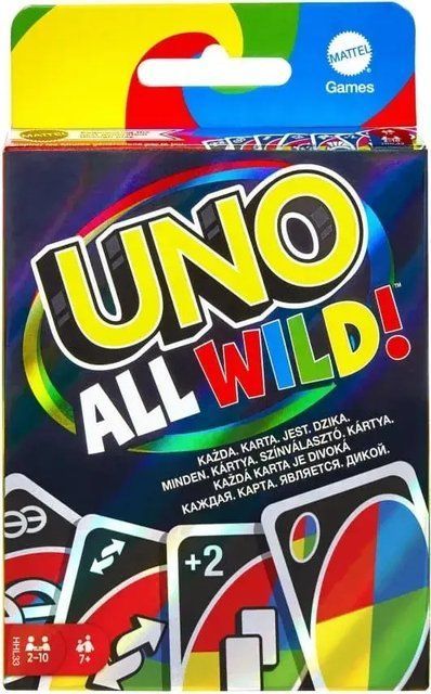 Настільна гра UNO All Wild! Уно: Всі Божевільні HHL33 фото