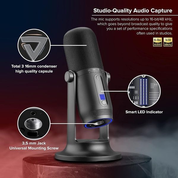 Мікрофон конденсаторний THRONMAX MDRILL ONE M2G VERTIGAIN&reg; M2GTHRONMAX фото