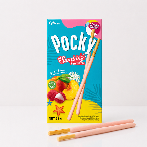 Палочки Pocky Peach Lychee Limited Edition 31g SF1133 фото Палочки Pocky Peach Lychee Limited Edition 31g SF1133 фото