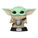 Фигурка Funko POP! серии Мандалорец - Грогу с броней Грязерога 90447 фото 1