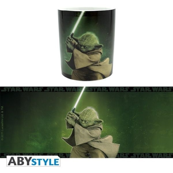 Чашка Кинг сайз STAR WARS Yoda Звездные Войны ABYMUG039 фото