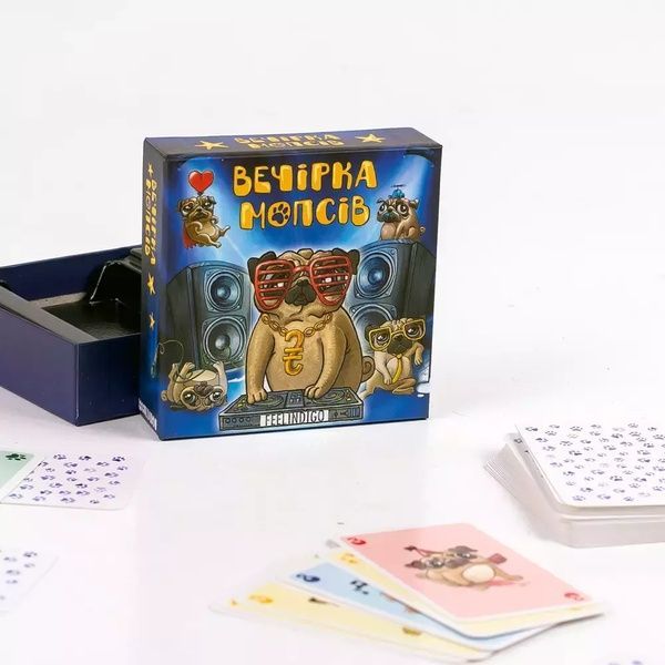 Настільна гра Вечірка мопсів, українською мовою IM16001 фото