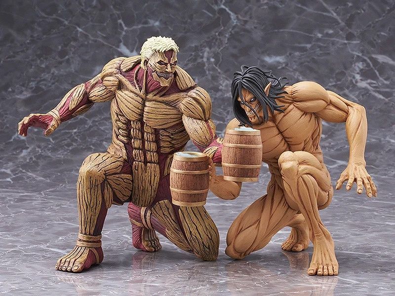 Оригінальна аніме фігурка Attack on Titan Reiner Braun Armored Titan Worldwide After Party Ver. POP UP PARADE GM_0101 фото