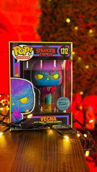 Фігурка FUNKO POP! Stranger Things 4 - Векна Vecna Black light 74475 фото