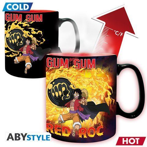 Чашка хамелеон ONE PIECE Heat Change Mug Luffy vs Kaidou ABYMUGA411 фото