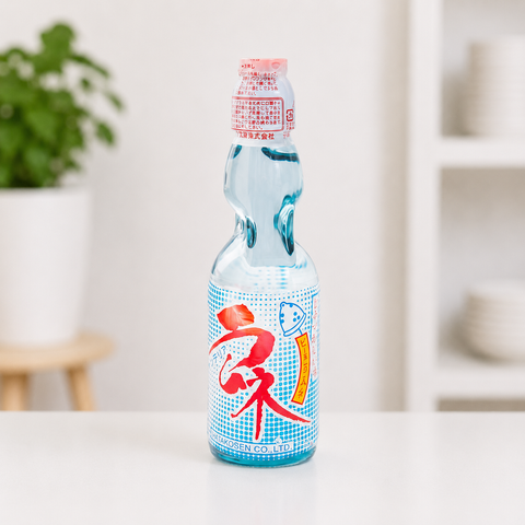 Японська газована вода з кулькою RAMUNE ORIGINAL 200ML F114 фото