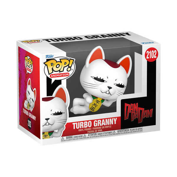 Коллекционная фигурка FUNKO POP! серии Дандадан - ТУРБО-БАБКА (МАНЕКИ-НЕКО) 90665 фото