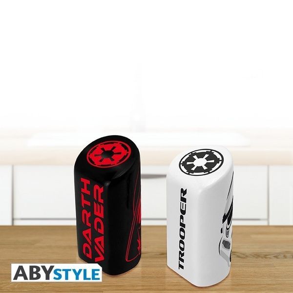 Набор для специй STAR WARS Salt & Pepper Shakers Vader & Trooper (Звездные войны Солонка та Перечница) ABYTAB006 фото
