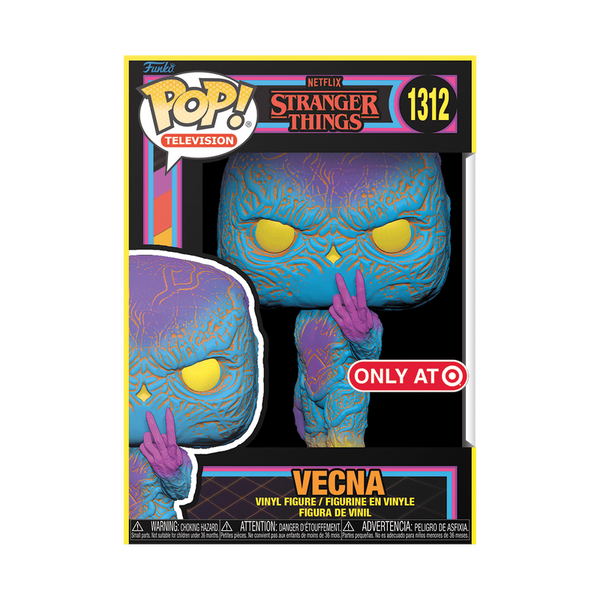 Фігурка FUNKO POP! Stranger Things 4 - Векна Vecna Black light 74475 фото