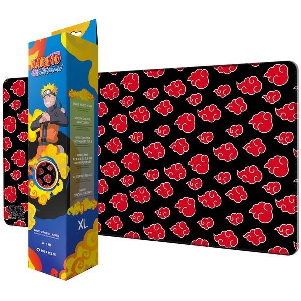 Коврик для мыши NARUTO SHIPPUDEN Akatsuki Clouds, (Наруто Акацуки) XL FNRMPSPEED24CLDXL фото