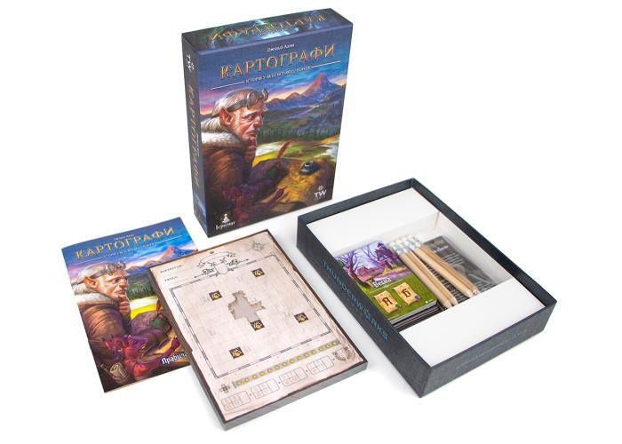 Настільна гра Картографи (Cartographers: A Roll Player Tale) українською мовою P6901 фото
