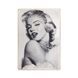 Wood постер Marilyn Monroe (bw) pvp0006 фото 1