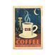 Wood Постер Coffee pvb0018 фото 1
