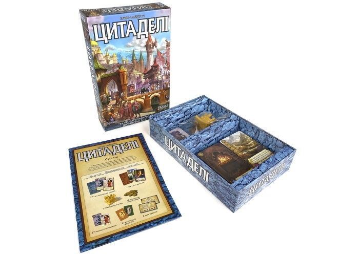 Настольная игра Цитадели (Citadels) на украинском языке 6665 фото