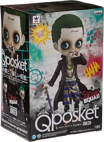 Колекційна фігурка Suicide Squad Q posket-JOKER-(A:Normal color ver) BP82679P фото