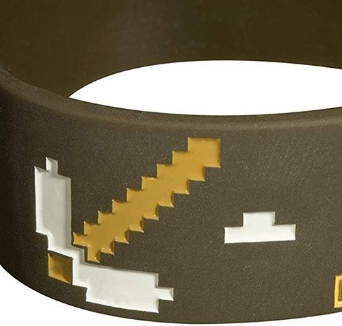 Браслет Minecraft Miner Rubber Bracelet-One Size-MultiColor JINX-6220 фото