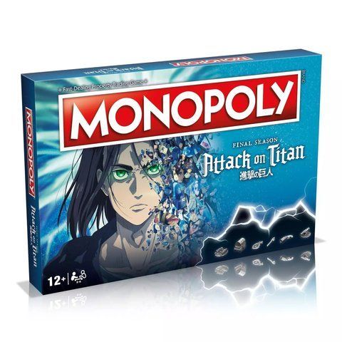 Настільна гра ATTACK ON TITAN The Final Season Monopoly Winning Moves (Атака титанів) WM04214-EN1-6 фото
