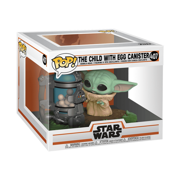 Фігурка Funko POP! The Mandalorian Star Wars The Child with Egg Canister 50962 фото