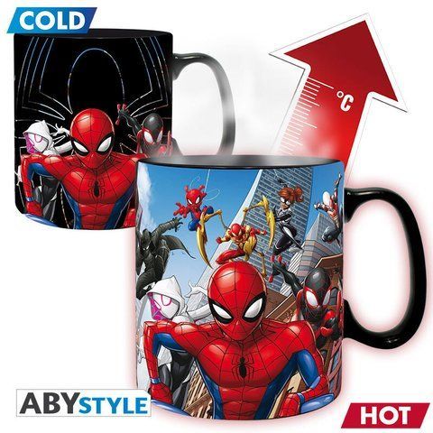 Чашка хамелеон MARVEL Spider-Man Multiverse ABYMUG882 фото