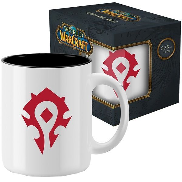 Чашка WORLD OF WARCRAFT Horde (Варкрафт) 325 мл Білий FWWMUG24BKHOR0003 фото