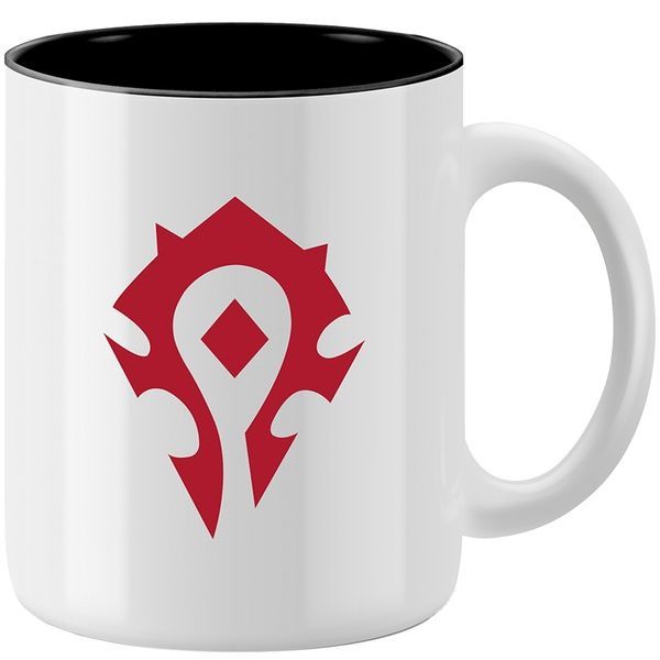Чашка WORLD OF WARCRAFT Horde (Варкрафт) 325 мл Білий FWWMUG24BKHOR0003 фото