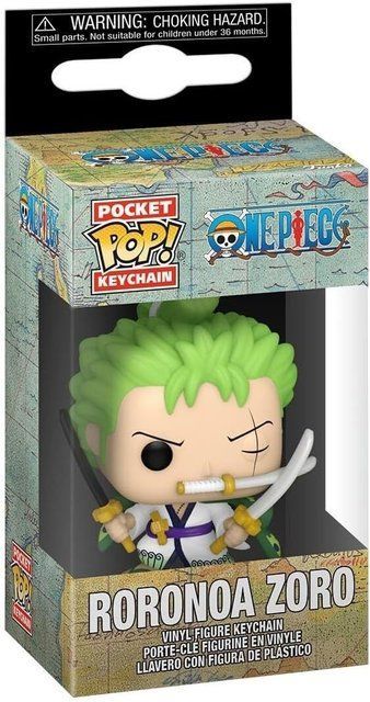 Фігурка на кліпсі FUNKO POP! серії "One Piece" - РОРОНОА ЗОРО 61371 фото