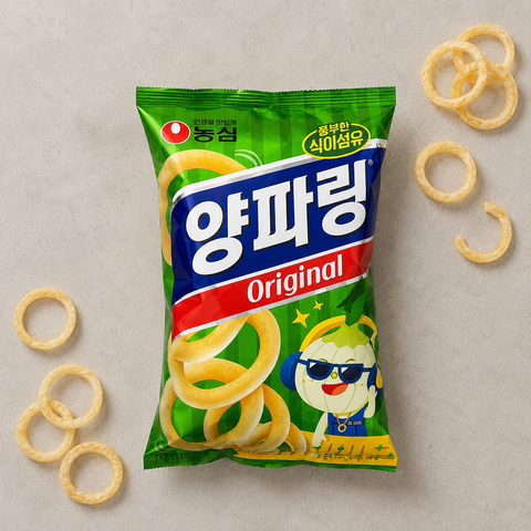 Снек луковые кольца Nongshim 80 г 2307 фото